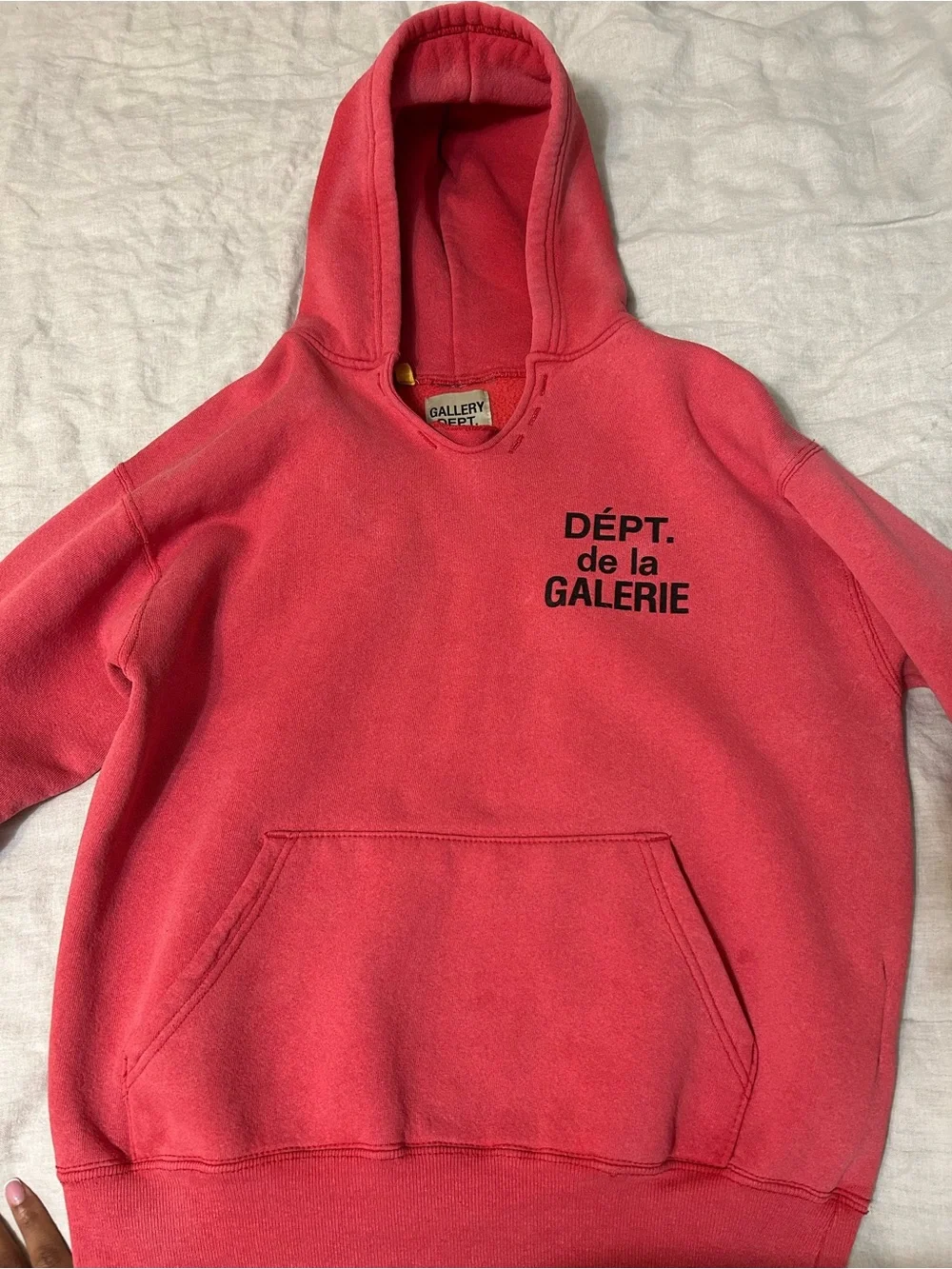 Gallery dept red Vintage French Pullover Hoodie